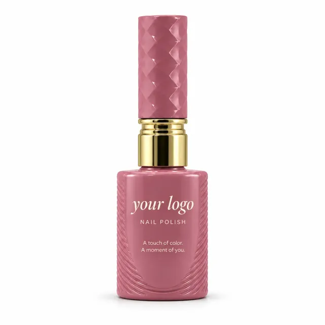 BEJX40 Coated Nail Polish Bottle