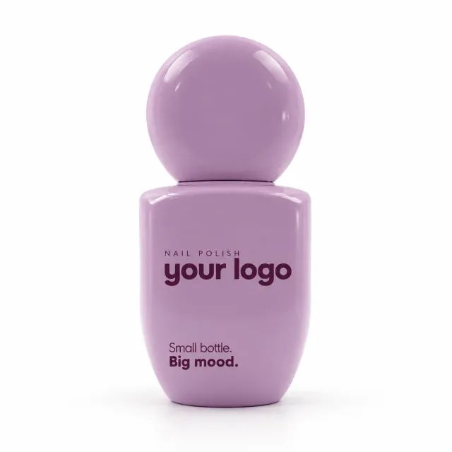 BEJX29 Coated Nail Polish Bottle