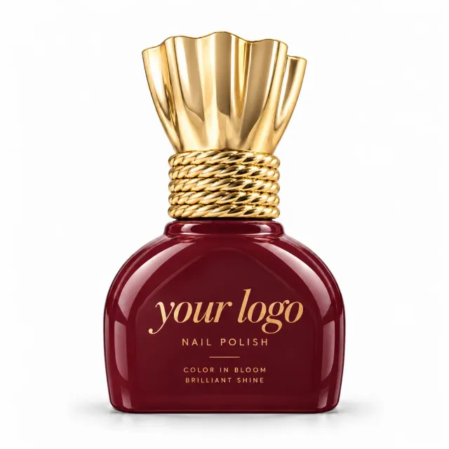 BEJX43 Coated Nail Polish Bottle